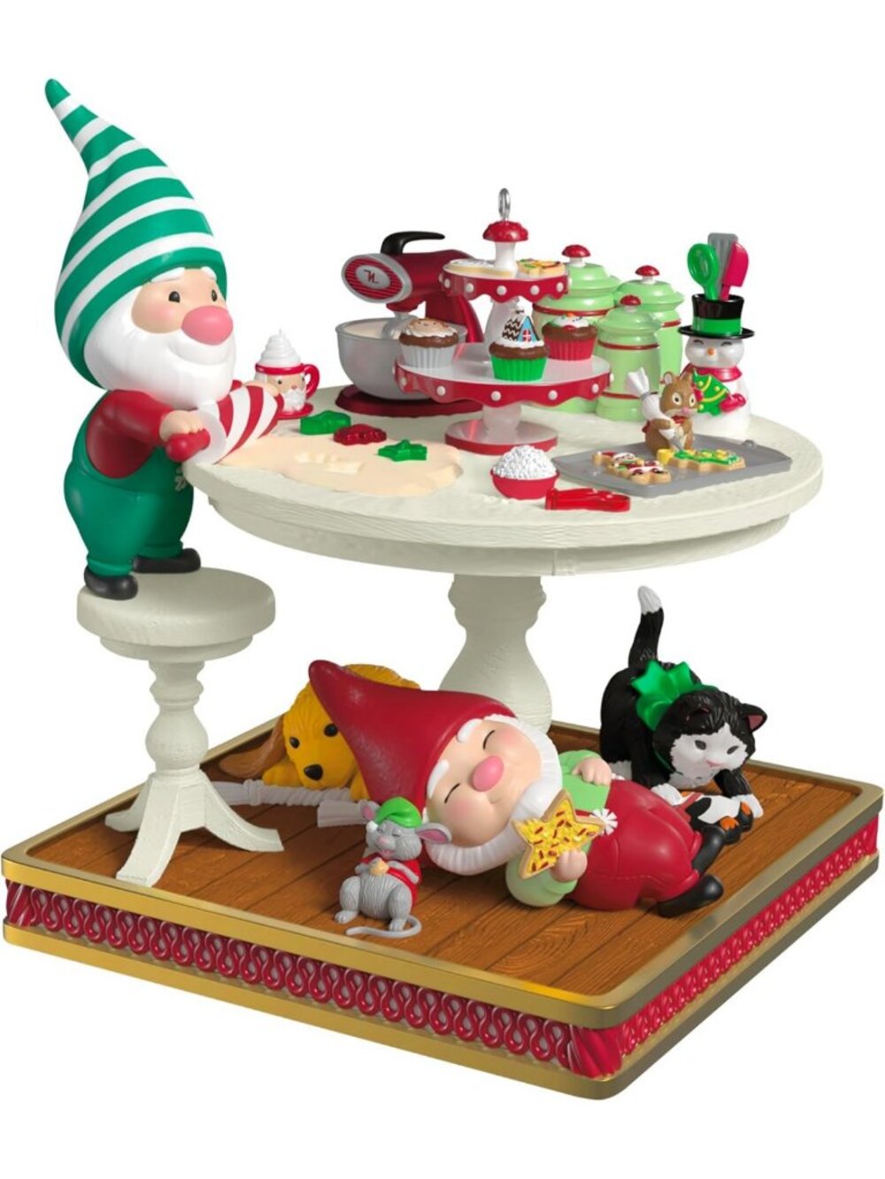 Festive Christmas Ornament - Baking Up Some Fun, Perfect Gift for Friends